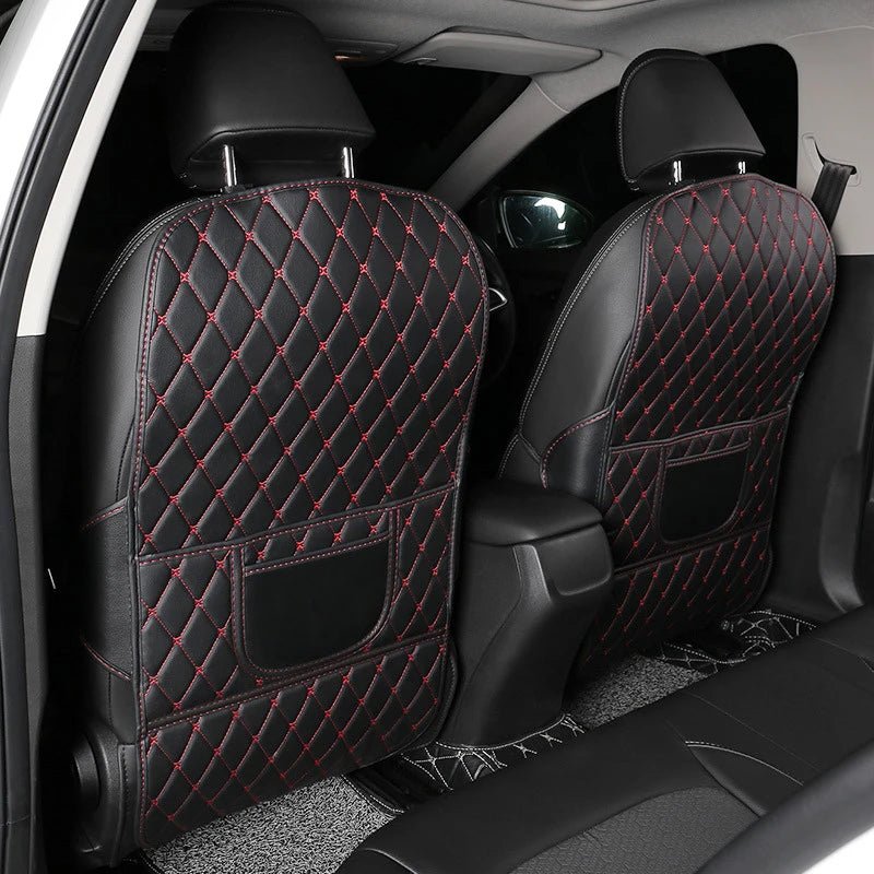 Car Seat Back Anti - Kick Pad – PU Leather - Onlytenbucks.com