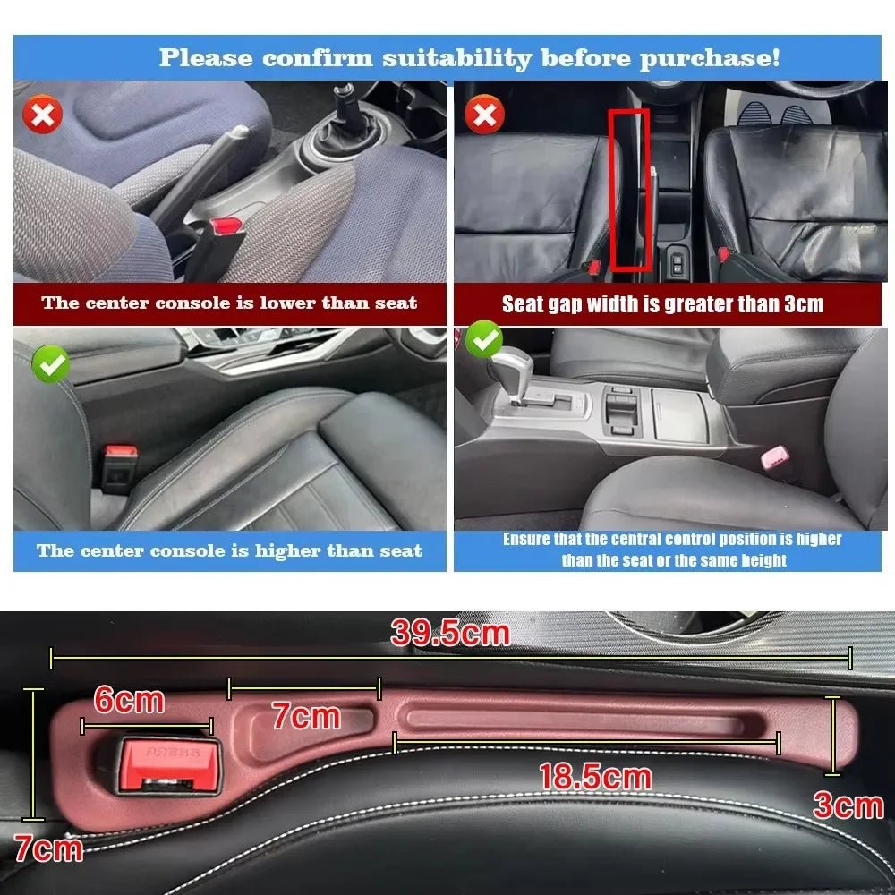 Car Seat Gap Filler Crevice Storage Organizer - Onlytenbucks.com
