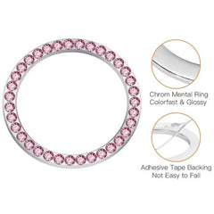 Car Start/Stop Button Decoration Ring with Diamond Rhinestones - Onlytenbucks.com