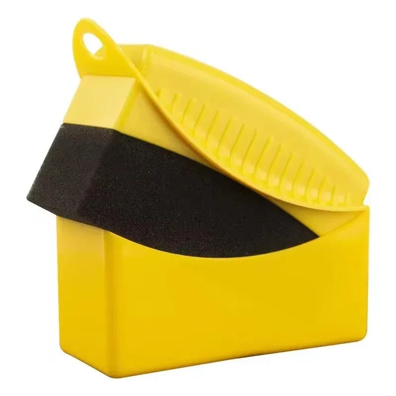 Car Wheel Polishing &amp; Waxing Sponge Brush with Cover - Onlytenbucks.com