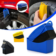 Car Wheel Polishing &amp; Waxing Sponge Brush with Cover - Onlytenbucks.com
