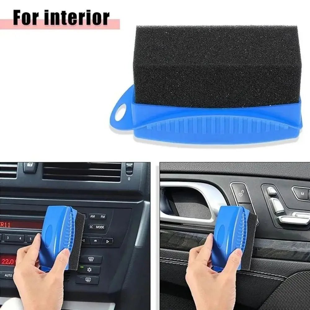 Car Wheel Polishing &amp; Waxing Sponge Brush with Cover - Onlytenbucks.com