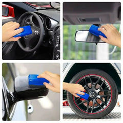 Car Wheel Polishing &amp; Waxing Sponge Brush with Cover - Onlytenbucks.com