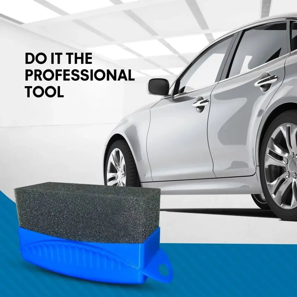 Car Wheel Polishing &amp; Waxing Sponge Brush with Cover - Onlytenbucks.com
