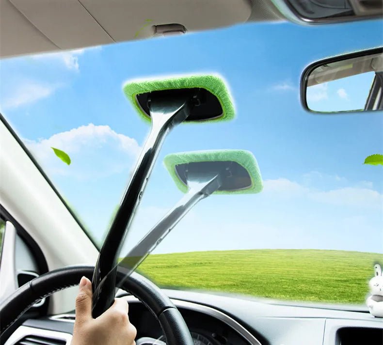 Car Window Cleaning Brush – Easy Grip Windshield Cleaner Tool - Onlytenbucks.com