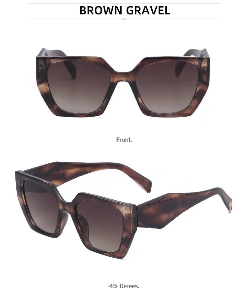Cat Eye UV400 Square Punk Sunglasses - Onlytenbucks.com
