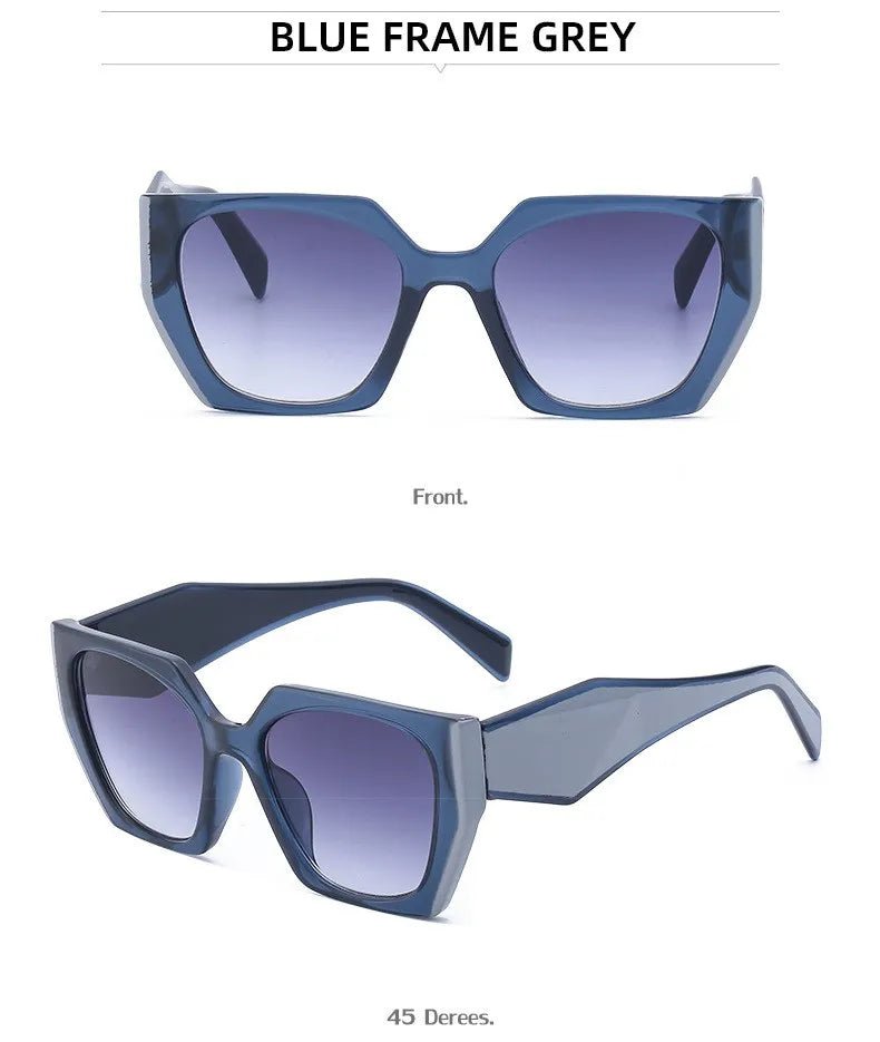 Cat Eye UV400 Square Punk Sunglasses - Onlytenbucks.com