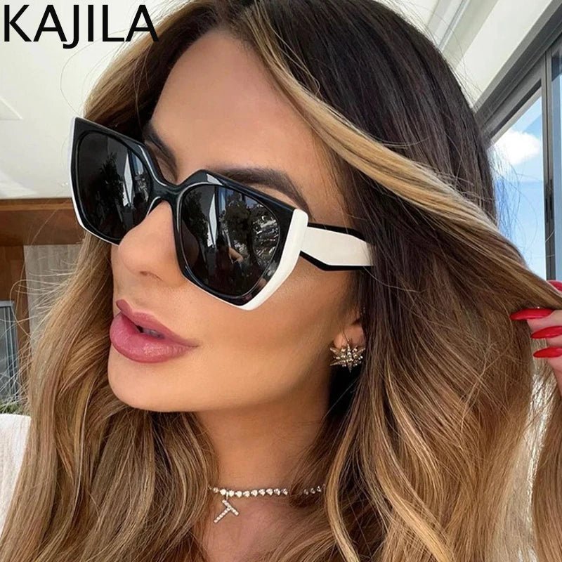 Cat Eye UV400 Square Punk Sunglasses - Onlytenbucks.com