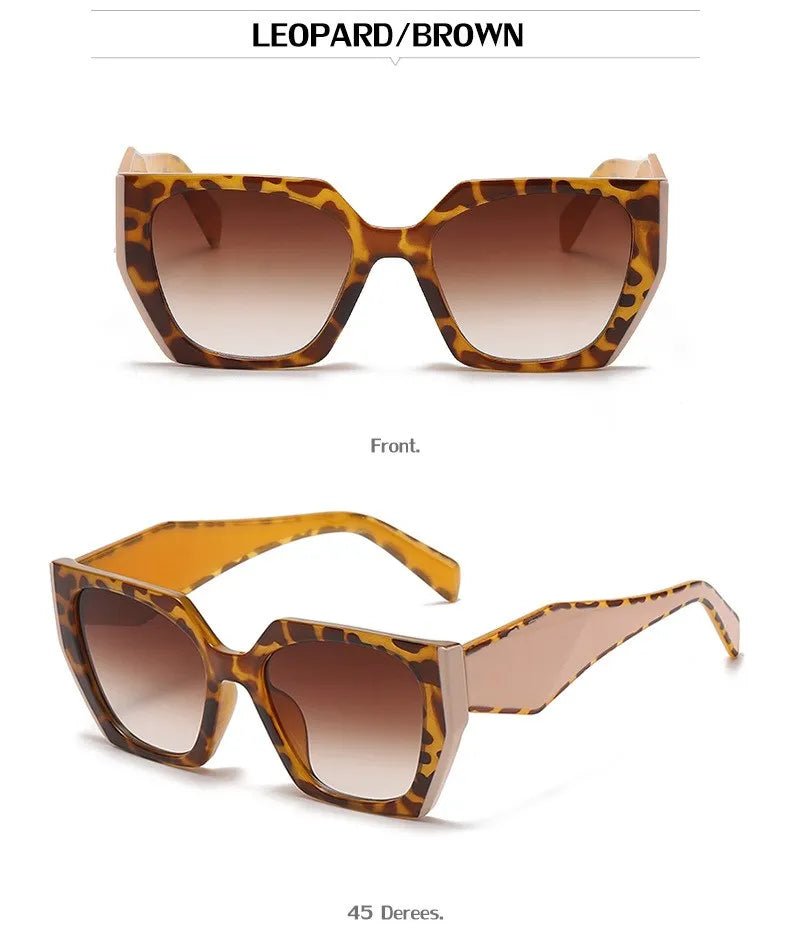 Cat Eye UV400 Square Punk Sunglasses - Onlytenbucks.com