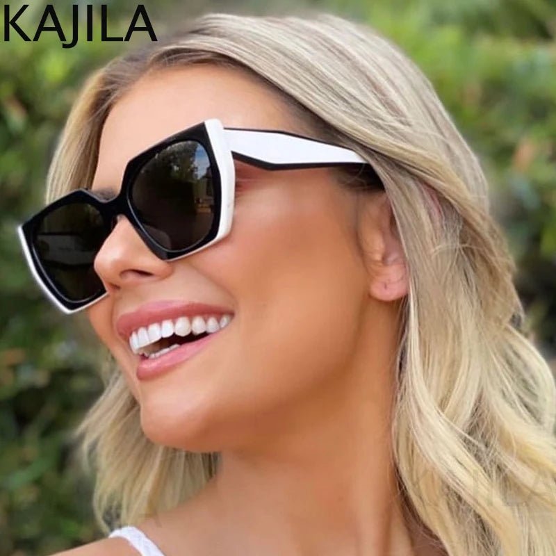 Cat Eye UV400 Square Punk Sunglasses - Onlytenbucks.com
