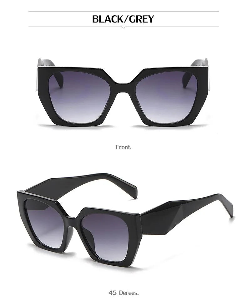 Cat Eye UV400 Square Punk Sunglasses - Onlytenbucks.com