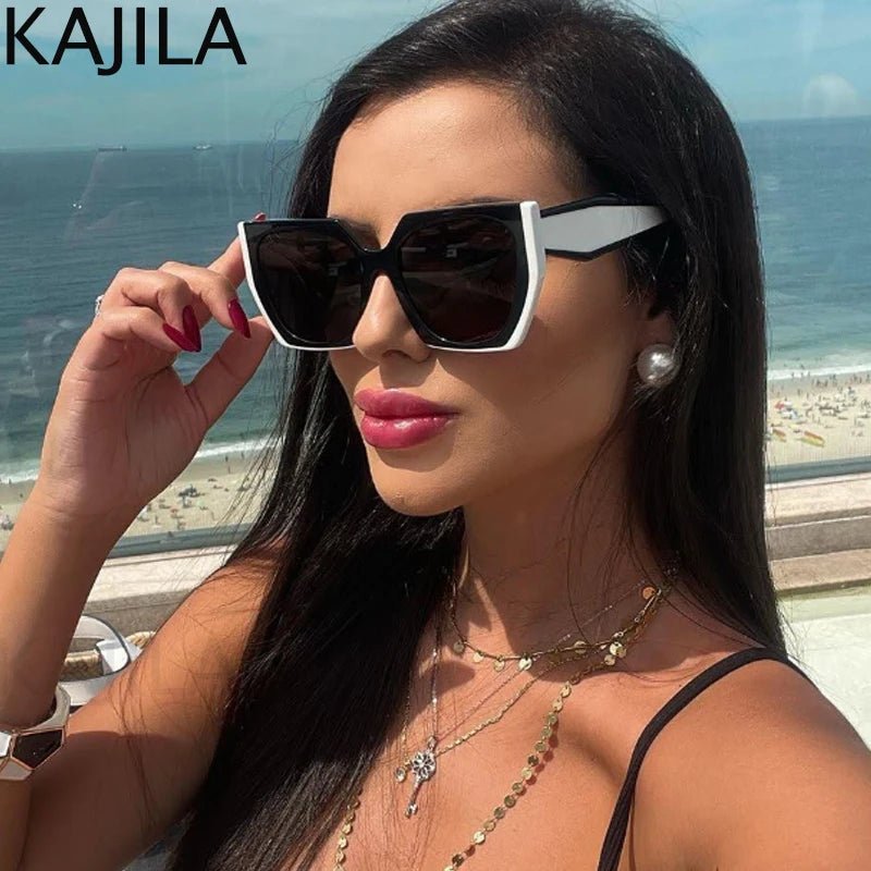 Cat Eye UV400 Square Punk Sunglasses - Onlytenbucks.com