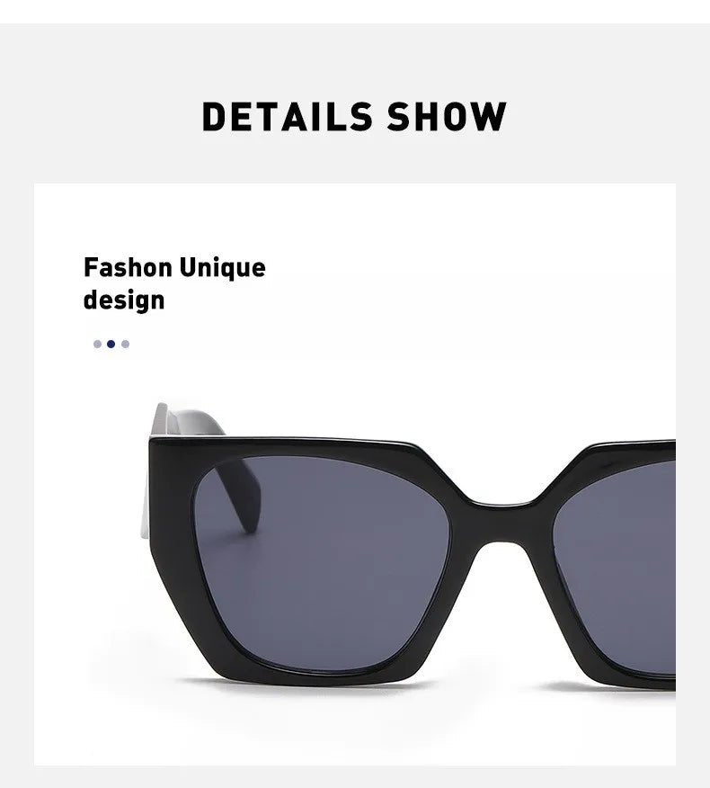 Cat Eye UV400 Square Punk Sunglasses - Onlytenbucks.com