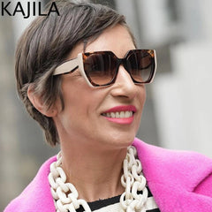 Cat Eye UV400 Square Punk Sunglasses - Onlytenbucks.com