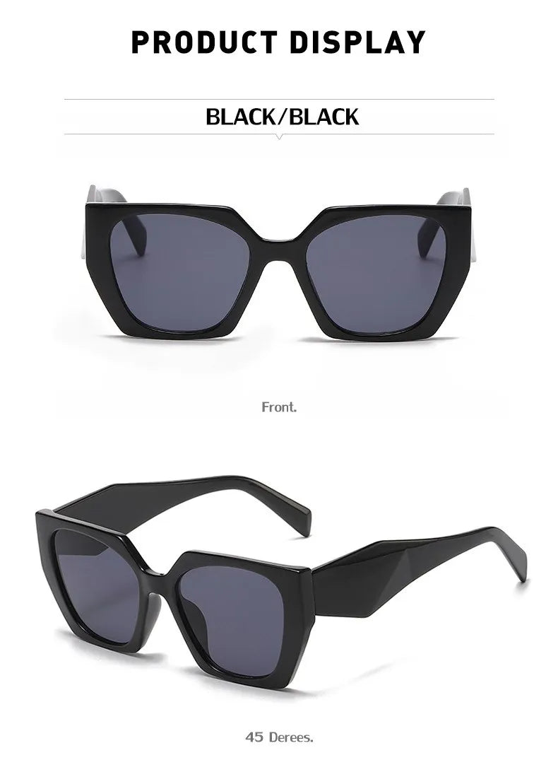 Cat Eye UV400 Square Punk Sunglasses - Onlytenbucks.com