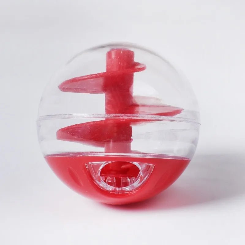 Cat Food Leak Spiral Ball – Interactive Bite - Resistant Training Toy - Onlytenbucks.com