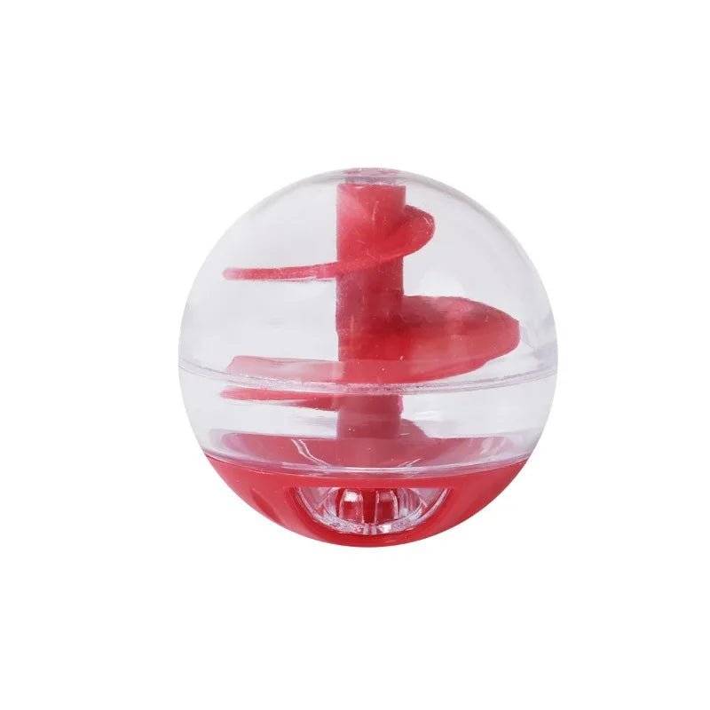 Cat Food Leak Spiral Ball – Interactive Bite - Resistant Training Toy - Onlytenbucks.com