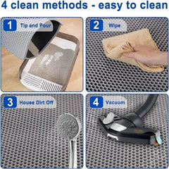 Cat Litter Mat – Waterproof Double - Layer EVA Pad - Onlytenbucks.com