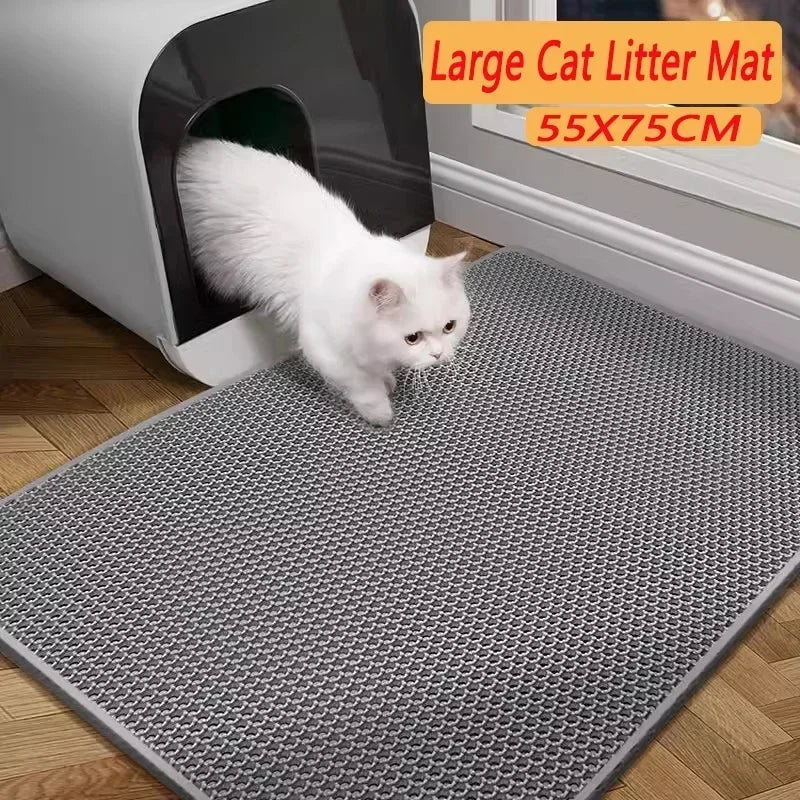 Cat Litter Mat – Waterproof Double - Layer EVA Pad - Onlytenbucks.com