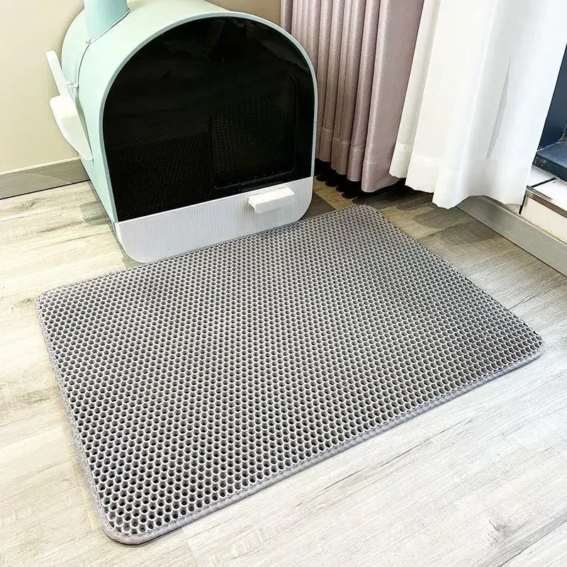 Cat Litter Mat – Waterproof Double - Layer EVA Pad - Onlytenbucks.com