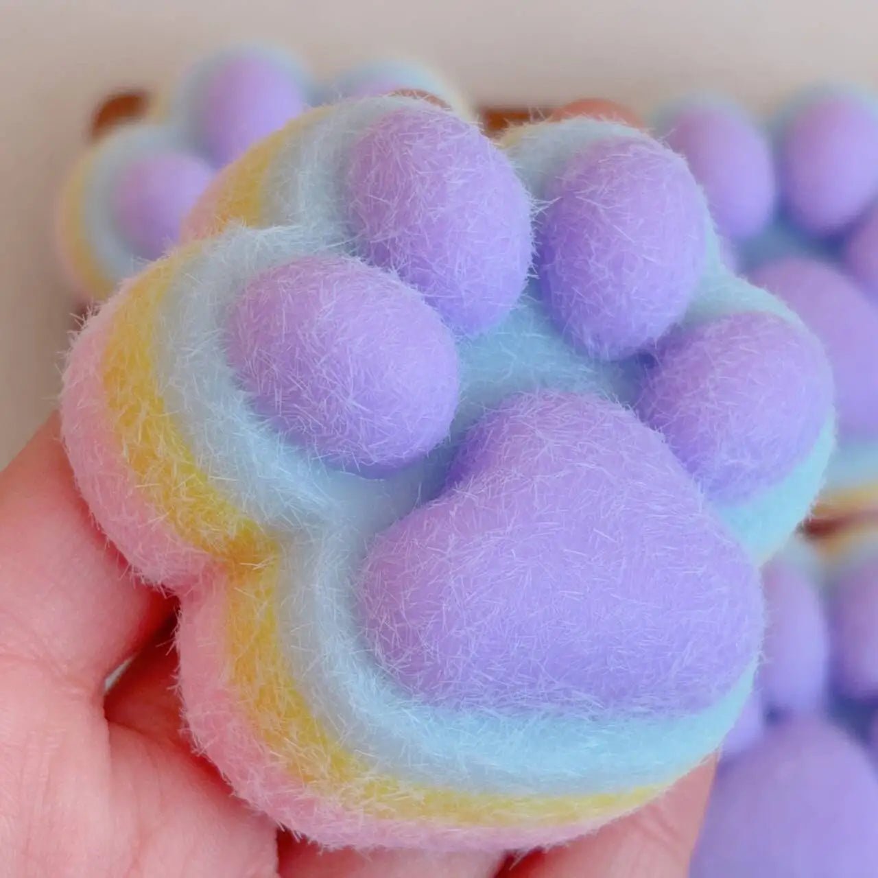 Cat Paw Mochi Squishy Toy – Slow Rebound Plush Fidget Toy - Onlytenbucks.com