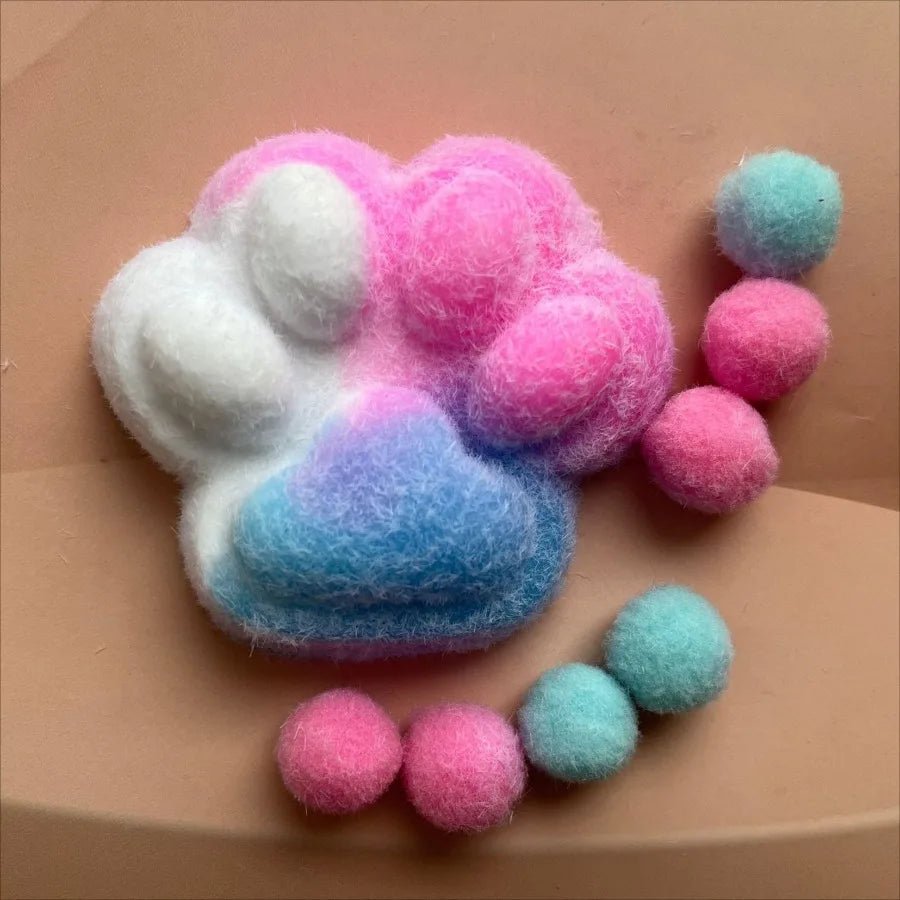 Cat Paw Mochi Squishy Toy – Slow Rebound Plush Fidget Toy - Onlytenbucks.com