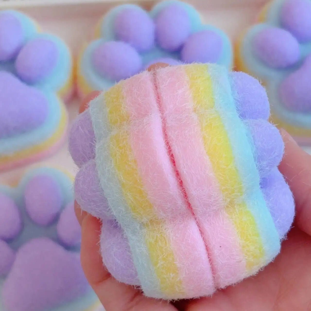 Cat Paw Mochi Squishy Toy – Slow Rebound Plush Fidget Toy - Onlytenbucks.com