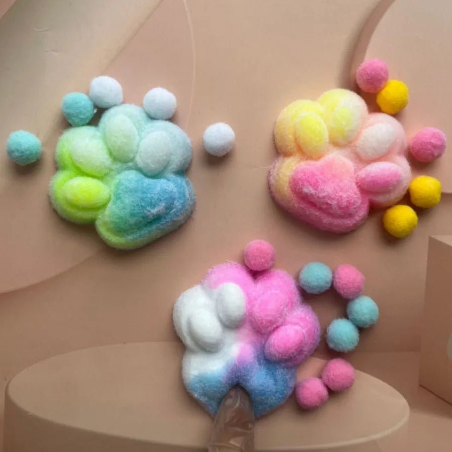 Cat Paw Mochi Squishy Toy – Slow Rebound Plush Fidget Toy - Onlytenbucks.com