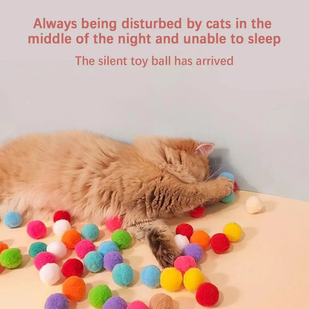 Cat Toy Interactive Ball Launcher – Silent Plush Shooting Gun - Onlytenbucks.com