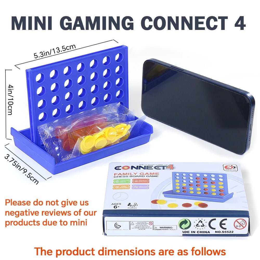 Classic Connect 4 Game – Strategy Grid Board Game - Onlytenbucks.com