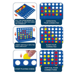 Classic Connect 4 Game – Strategy Grid Board Game - Onlytenbucks.com