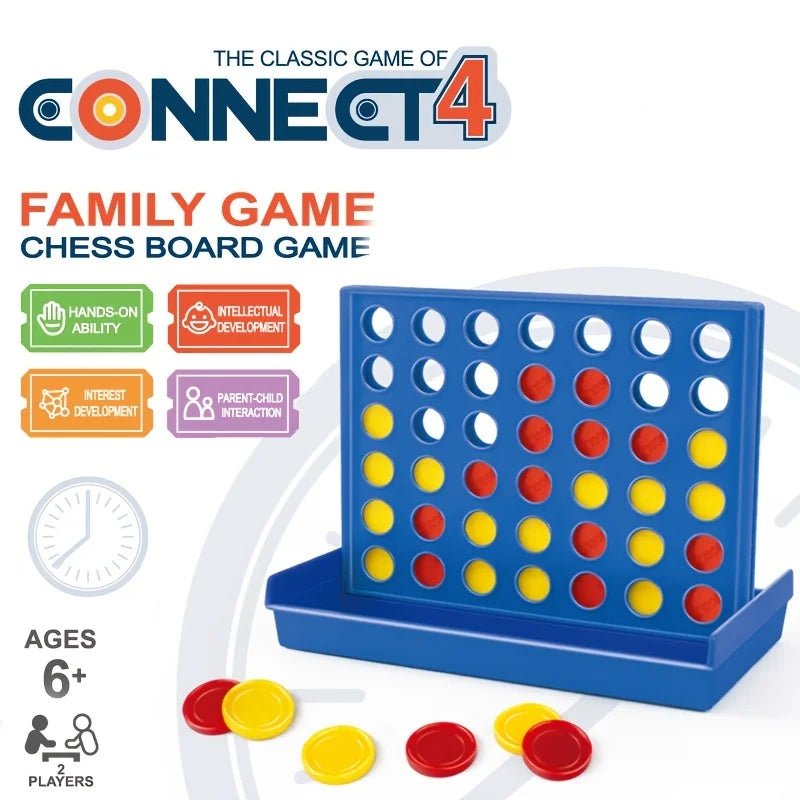 Classic Connect 4 Game – Strategy Grid Board Game - Onlytenbucks.com