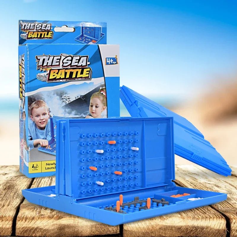 Classic Sea Battle Board Game – Strategic Two - Player Naval Battle Toy - Onlytenbucks.com