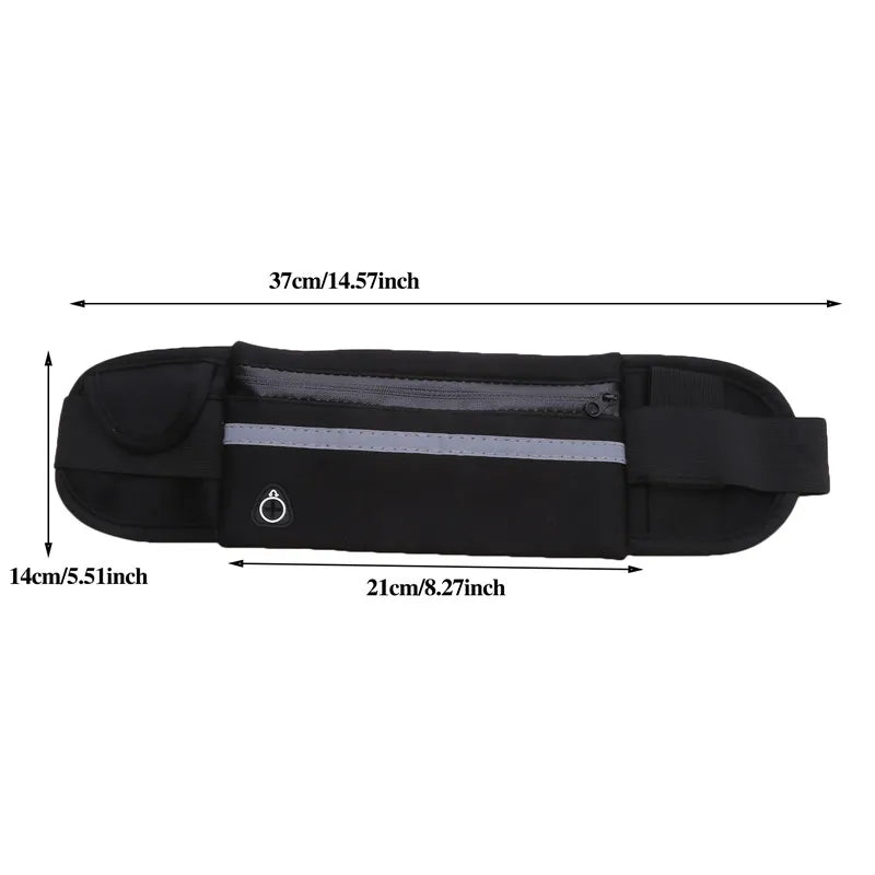 Waterproof Running Waist Bag – Lightweight Fanny Pack with Phone Pocket - Onlytenbucks.com