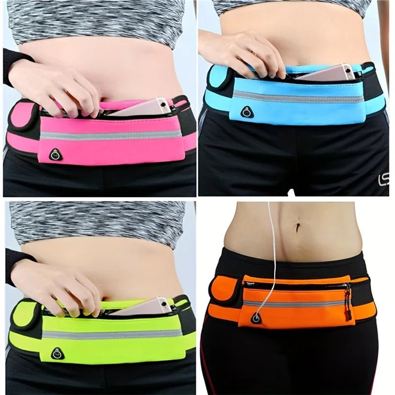 Waterproof Running Waist Bag – Lightweight Fanny Pack with Phone Pocket - Onlytenbucks.com
