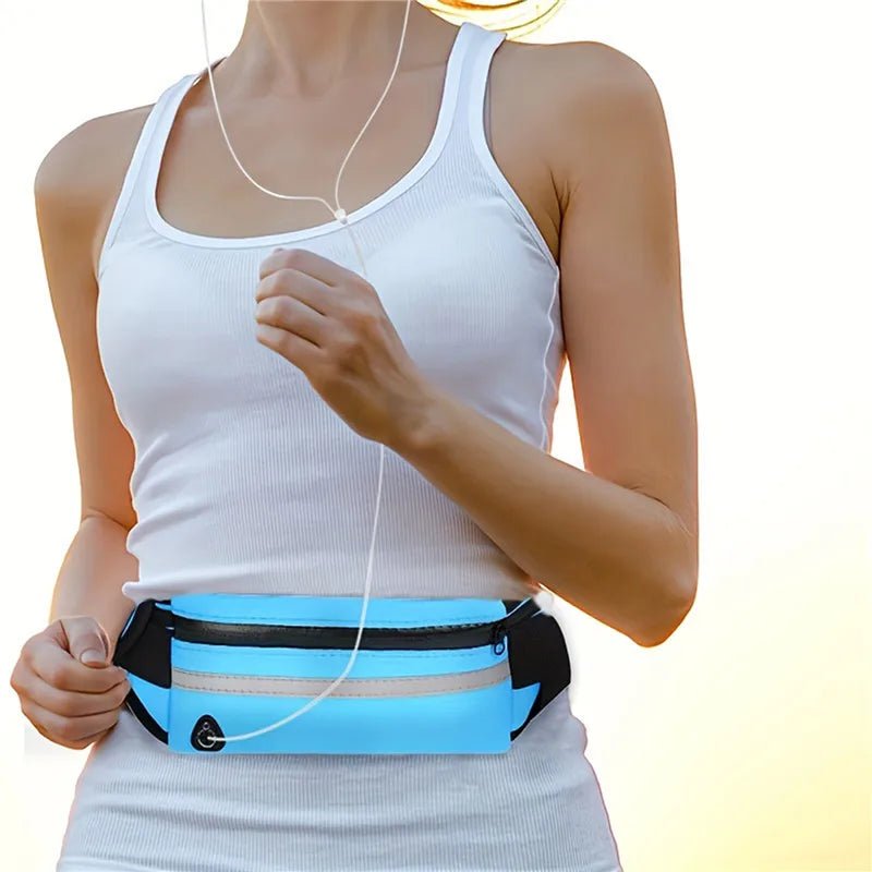 Waterproof Running Waist Bag – Lightweight Fanny Pack with Phone Pocket - Onlytenbucks.com