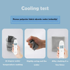 Cold - Sensing Sports Wristbands – Ice Silk Cooling Sweatbands - Onlytenbucks.com