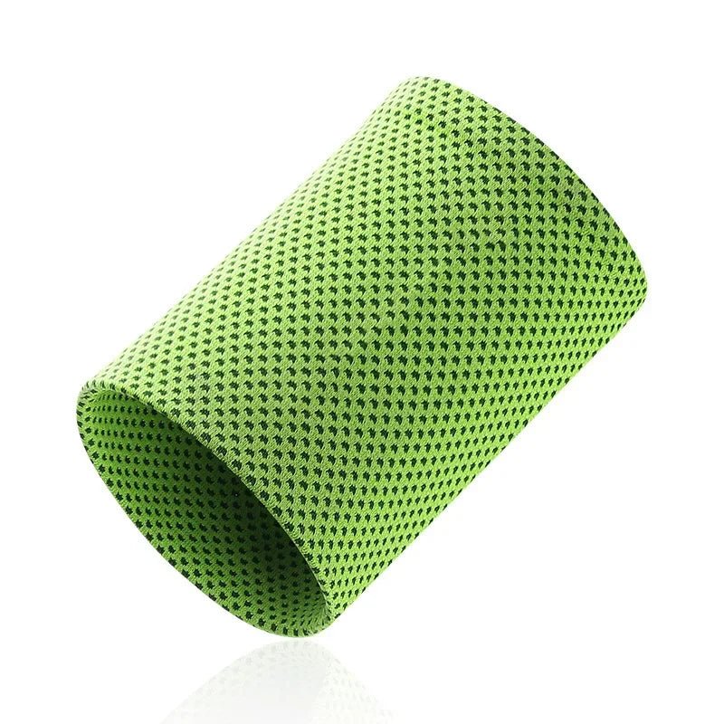 Cold - Sensing Sports Wristbands – Ice Silk Cooling Sweatbands - Onlytenbucks.com