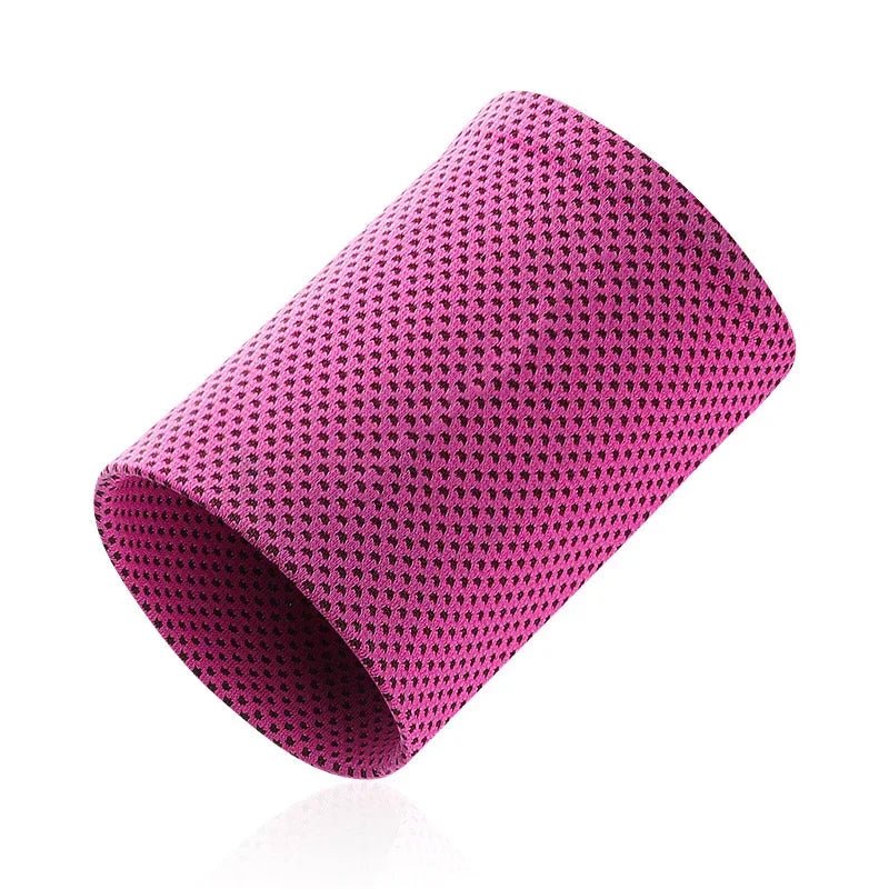 Cold - Sensing Sports Wristbands – Ice Silk Cooling Sweatbands - Onlytenbucks.com
