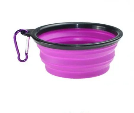Collapsible Silicone Pet Bowl – Portable Folding - Onlytenbucks.com