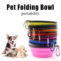 Collapsible Silicone Pet Bowl – Portable Folding - Onlytenbucks.com
