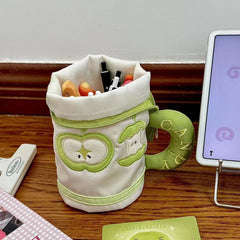 Color Blocked Vertical Bucket Pencil Mug - Onlytenbucks.com