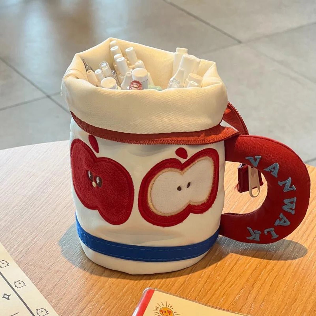 Color Blocked Vertical Bucket Pencil Mug - Onlytenbucks.com