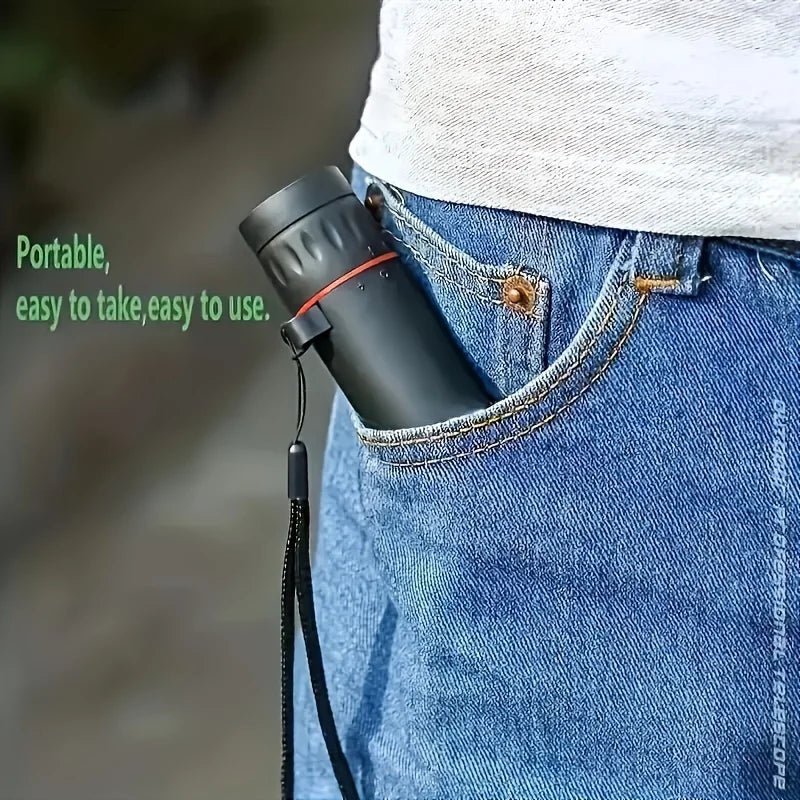 Compact HD Monocular Telescope – 8–10x Zoom, Waterproof Scope - Onlytenbucks.com
