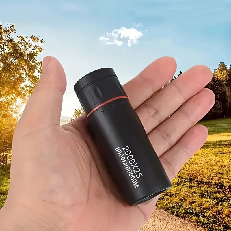 Compact HD Monocular Telescope – 8–10x Zoom, Waterproof Scope for Hiking, Camping &amp; Travel - Onlytenbucks.com