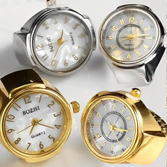 Creative Quartz Watch Ring – Unisex Finger Timepiece - Onlytenbucks.com