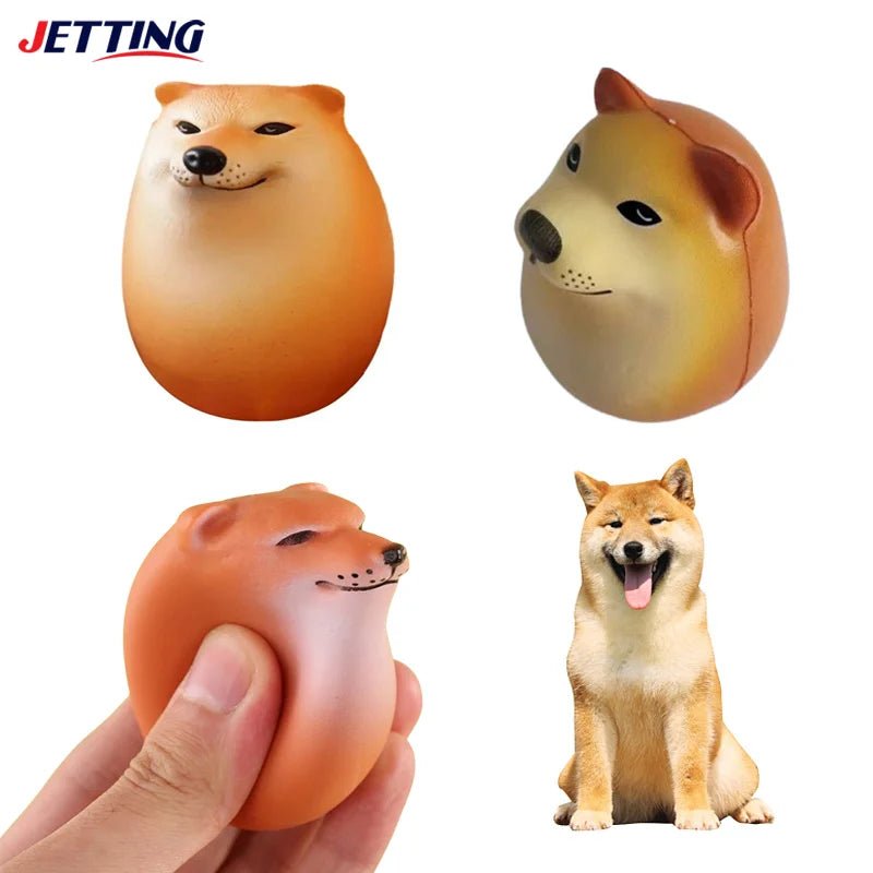 Creative Shiba Inu Egg - Shaped PVC Ornament - Onlytenbucks.com