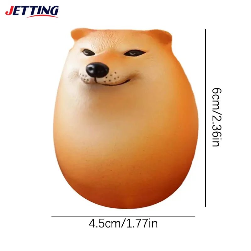 Creative Shiba Inu Egg - Shaped PVC Ornament - Onlytenbucks.com