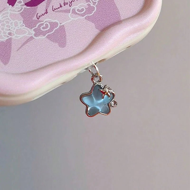 Cute Diamond Star Phone Dust Plug – Decorative Pendant - Onlytenbucks.com