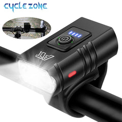 Cycle Zone Bicycle Front Light – 6 - Mode LED Handlebar Headlamp - Onlytenbucks.com